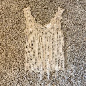 Knit tank top